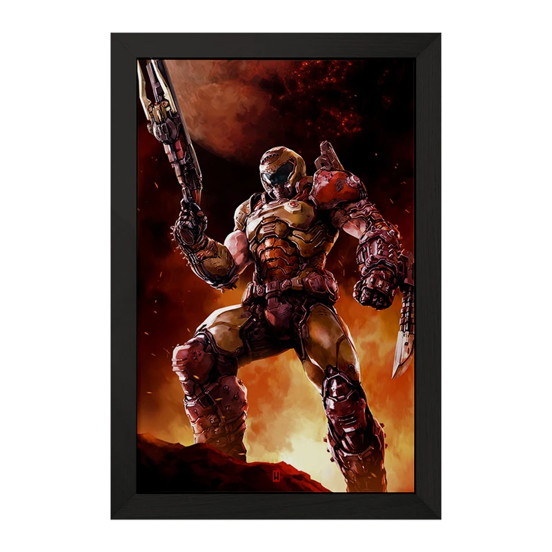 تابلو خندالو مدل بازی رستاخیز (Doom) کد 31398