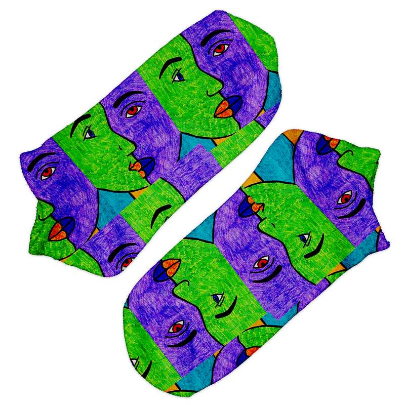 جوراب مدل آدمک 001