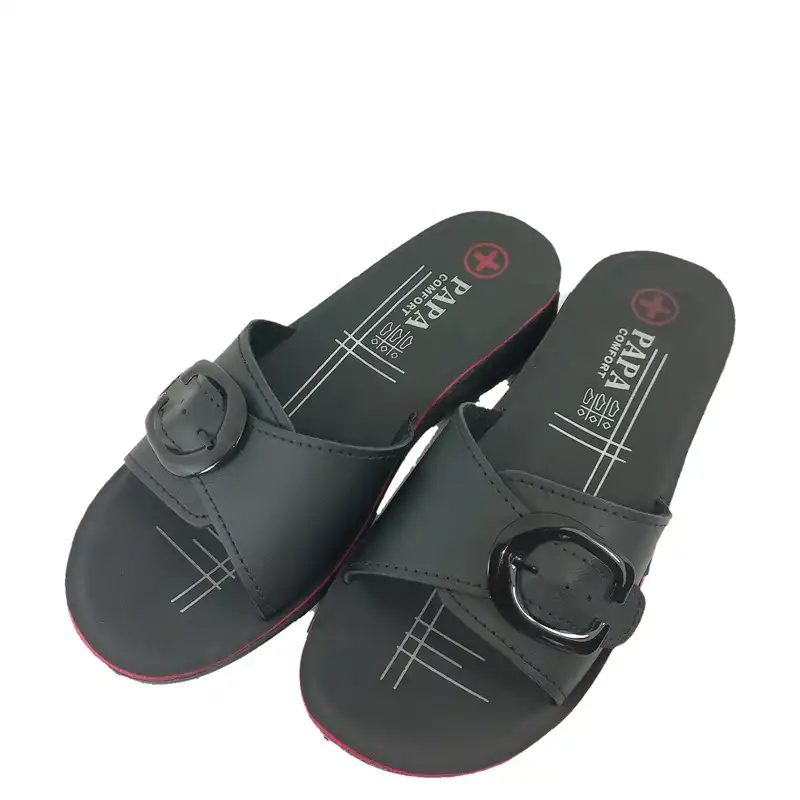 دمپایی زنانه پاپا مدل 2121 BLK