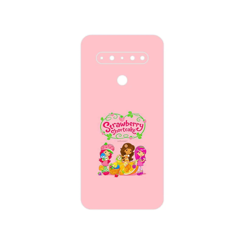 برچسب پوششی ماهوت مدل Strawberry Shortcake مناسب برای گوشی موبایل ال جی K61