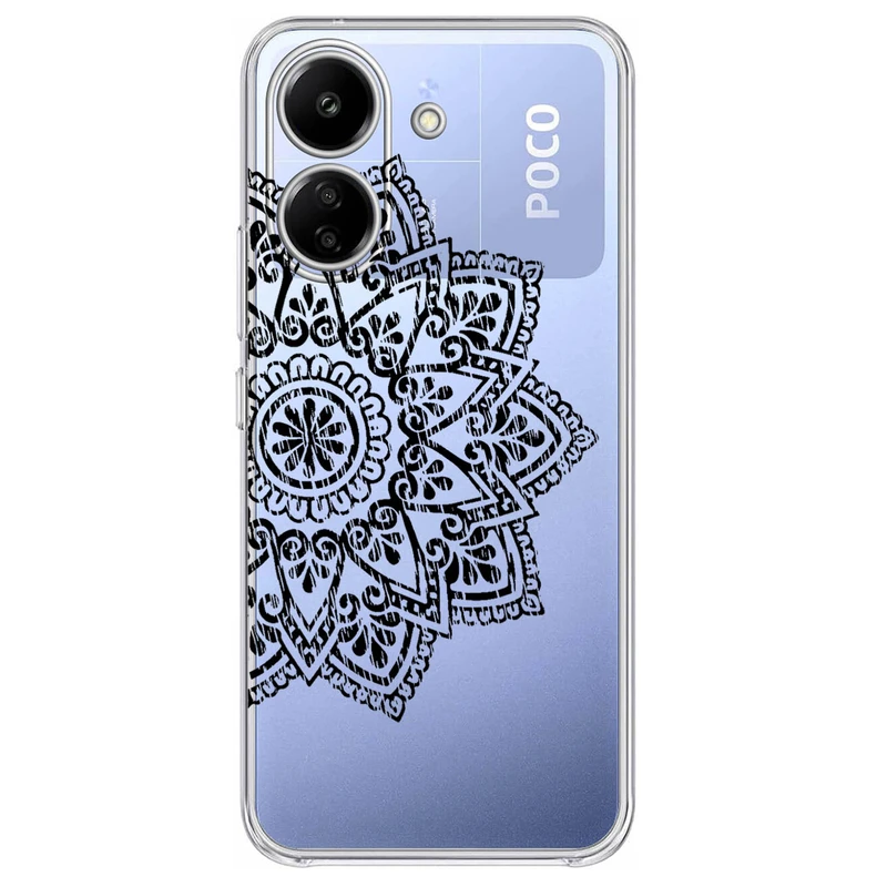 کاور مگافون طرح ماندالا مدل C63-B مناسب برای گوشی موبایل شیائومی Redmi 13C 4G