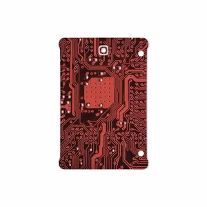 MAHOOT Red Printed Circuit Board Cover Sticker for Samsung Galaxy Tab S2 8.0 2015 T715