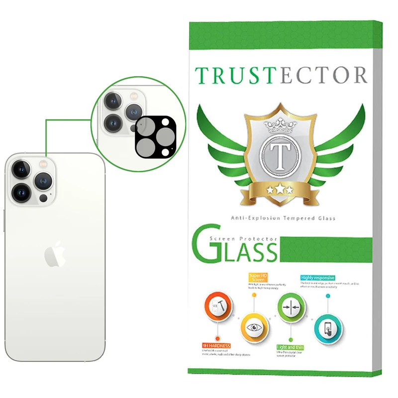   محافظ لنز دوربین تراستکتور مدل LFUL مناسب برای گوشی موبایل اپل iPhone 13 Pro