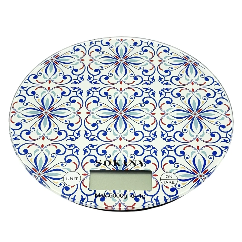 ترازو آشپزخانه دیجیتال سوکانی مدل SK-19033 حداکثر ظرفیت قابل اندازه‌گیری 5 کیلوگرم با دقت اندازه‌گیری 1 گرم