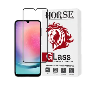 Horse BAGAIRS Screen Protector For Samsung Galaxy A24 4G / Galaxy A25 5G / Galaxy A15 4G / Galaxy A15 5G