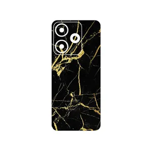 MAHOOT Graphite_Gold_Marble Cover Sticker for Xiaomi Redmi 13x