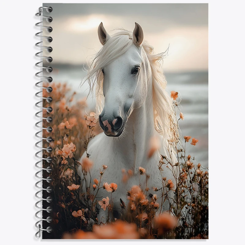 دفتر نت موسیقی 50 برگ خندالو طرح اسب کد N5849