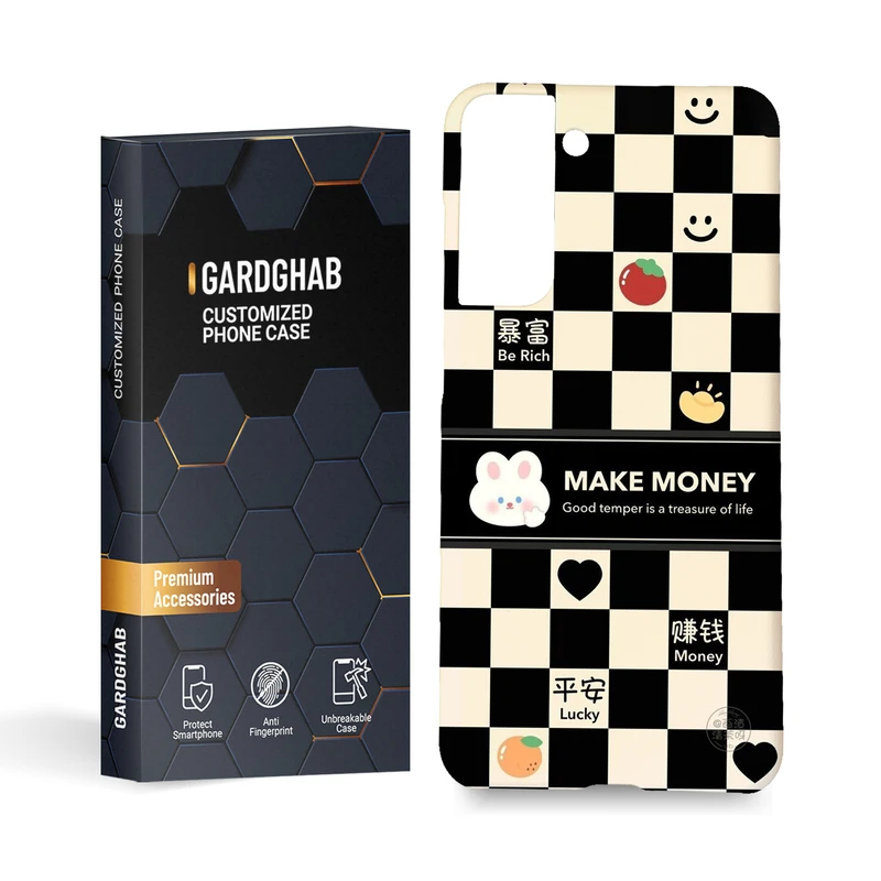   کاور گارد قاب مدل دخترانه مناسب برای گوشی موبایل سامسونگ galaxy s21 fe