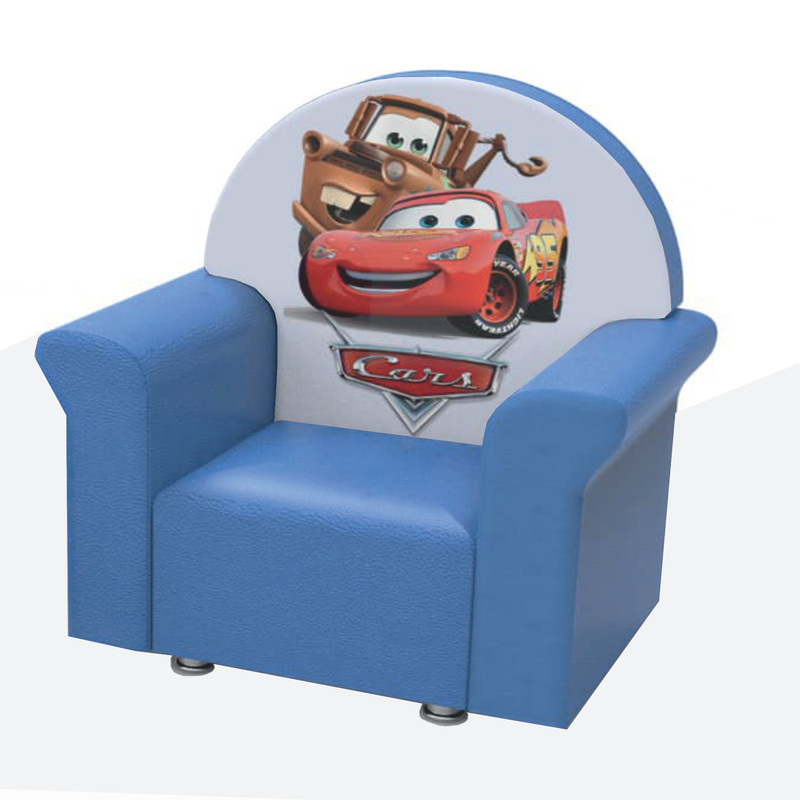 مبل کودک طرح کمانی مدل ماشین مک کویین