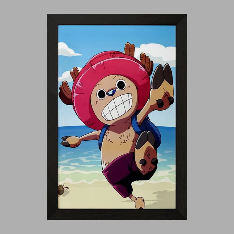 تابلو خندالو مدل تونی تونی چوپر انیمه وان پیس One Piece  کد 11410
