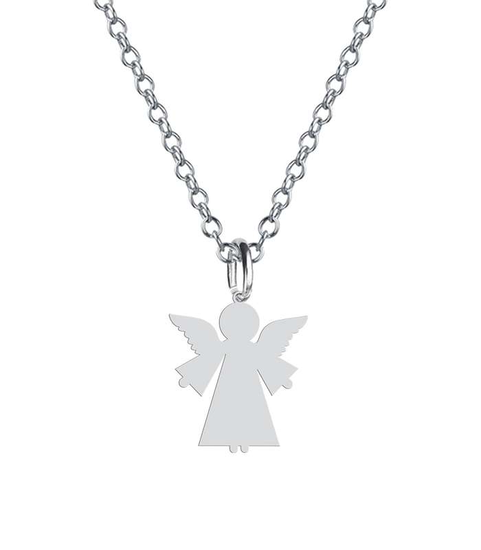 گردنبند نقره زنانه هایکا مدل فرشته کد n.ha2-346