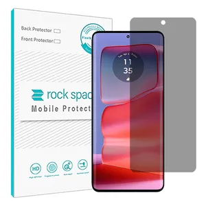Rock space Resistant model privacy screen protector suitable for Motorola Edge 50 Pro mobile phone