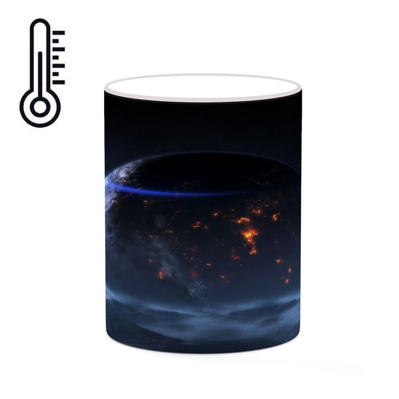 ماگ حرارتی کاکتی مدل بازی Mass Effect کد mgh29382