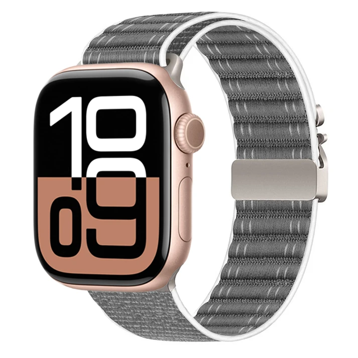 بند گوف مدل Parachute Nylon مناسب برای اپل واچ سری 10 سایز 46 میلی متری