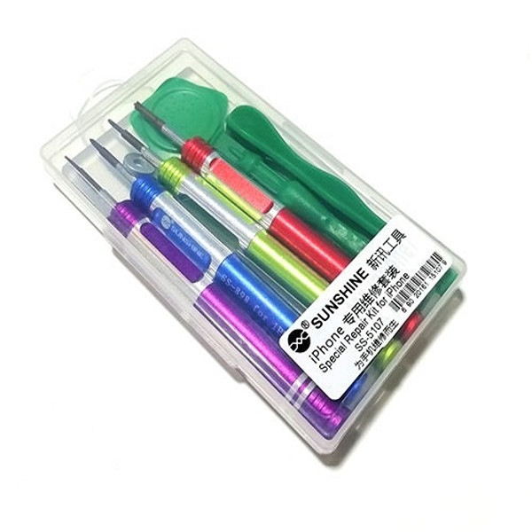 پیچ گوشتی سانشاین مدل SS-5107 بسته 8 عددی پیچ گوشتی سانشاین مدل SS-5107 بسته 8 عددی