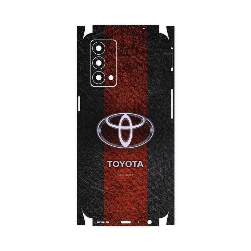 برچسب پوششی ماهوت مدل TOYOTA-Logo-FullSkin مناسب برای گوشی موبایل ریلمی GT Master