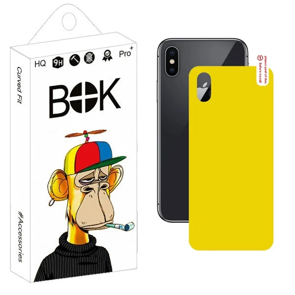 محافظ پشت گوشی بوک مدل Transparent TPU مناسب برای گوشی موبایل اپل iPhone X