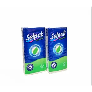دستمال کاغذی جیبی 10 برگ سلپک مدل breathe easy بسته 2 عددی