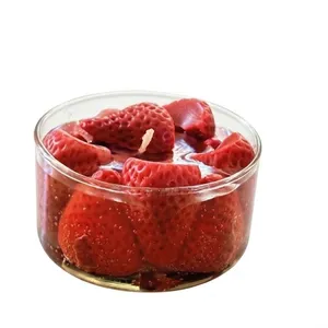 Handmade strawberry jar