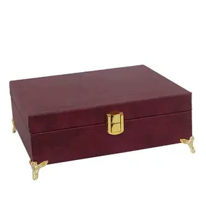 جعبه هدیه  چرمی مدل Crim  کد  W - 01