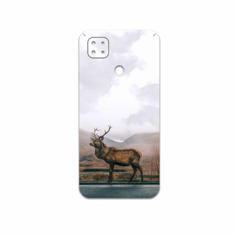 برچسب پوششی ماهوت مدل Horned-Deer مناسب برای گوشی موبایل شیائومی Poco C31