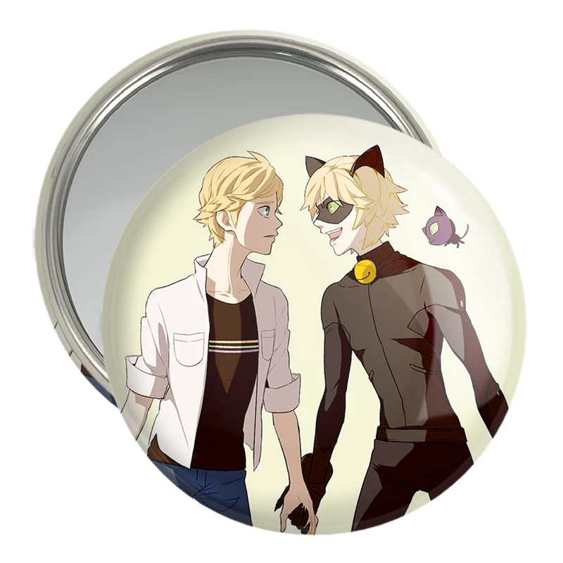 آینه جیبی خندالو مدل پسر گربه ای کد 25030