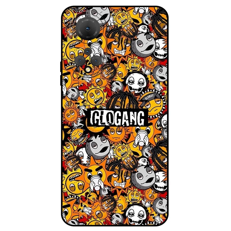 کاور مگافون طرح شکلک مدل 8243 مناسب برای گوشی موبایل آنر X7 