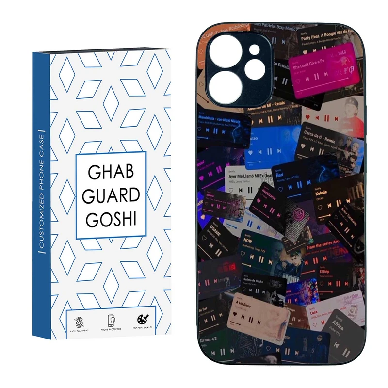 کاور قاب گارد گوشی طرح موزیک کد TPU-264 مناسب برای گوشی موبایل اپل IPHONE 12 MINI