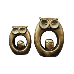 مجسمه طرح جغد مدل 327 مجموعه دو عددی