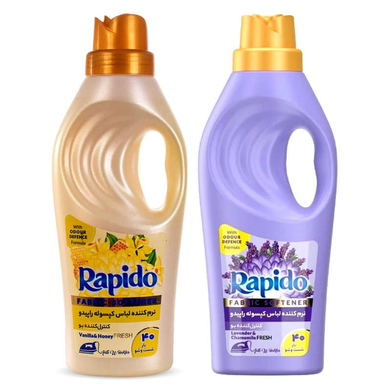 مایع نرم کننده کپسوله شکوفه راپیدو وزن 1000 گرم بسته 2 عددی