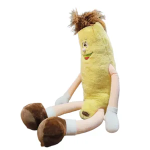 عروسک طرح موز مدل پولیش ارتفاع 80 سانتی متر