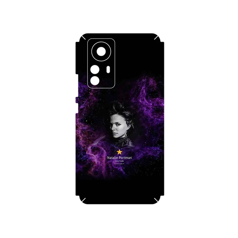 برچسب پوششی ماهوت مدل Natalie Portman مناسب برای گوشی موبایل شیائومی 12 Pro