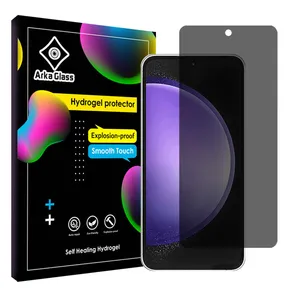 Arka Glass Tough model Privacy screen protector suitable for Samsung Galaxy S23 FE Mobile phone