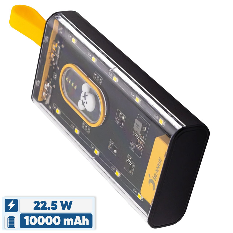 پاوربانک 22.5 وات آیرنج مدل IR - D253 ظرفیت 10000 میلی‌آمپرساعت