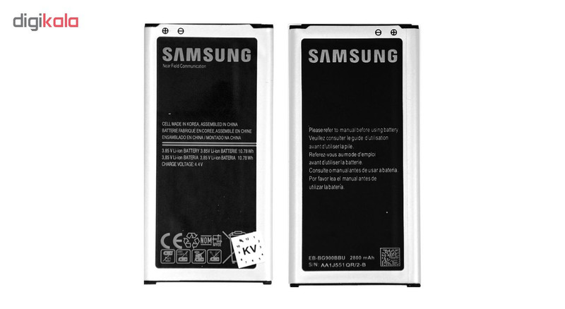 باتری موبایل مدل EB-BG900BBU با ظرفیت 2800 میلی آمپر ساعت مناسب برای گوشی موبایل سامسونگ Galaxy S5