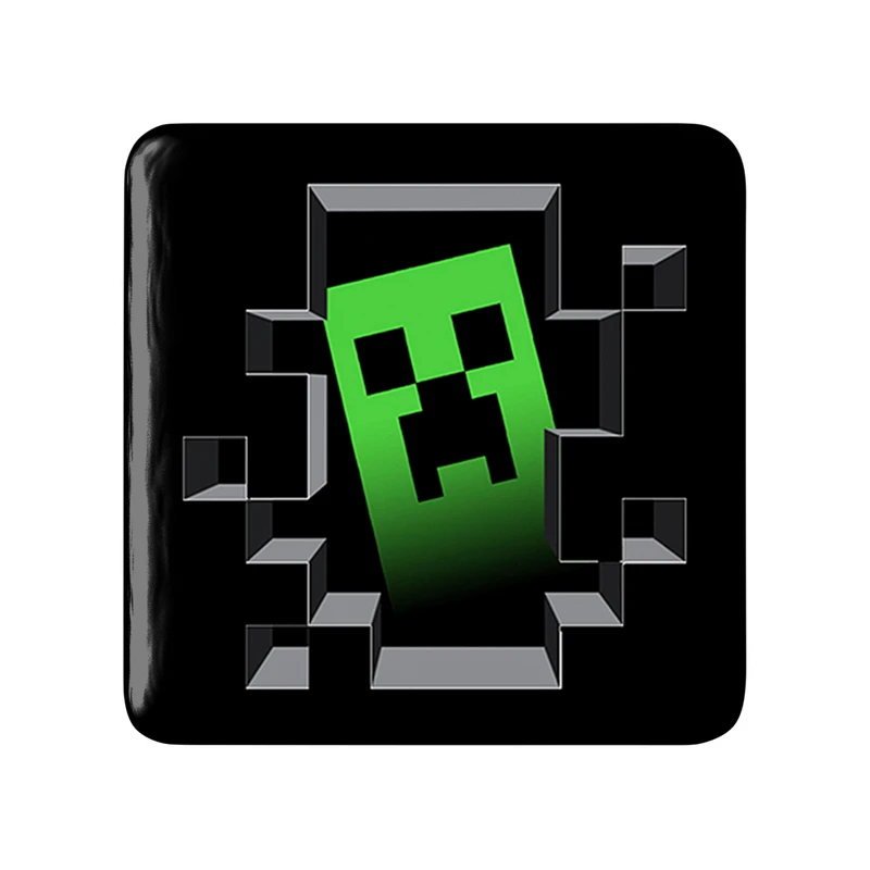 پیکسل خندالو طرح بازی ماینکرافت (Minecraft) مدل مربعی کد 37004