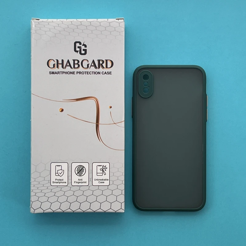  کاور قاب گارد مدل دور ژله ای ساده مناسب برای گوشی موبایل اپل Iphone X / XS