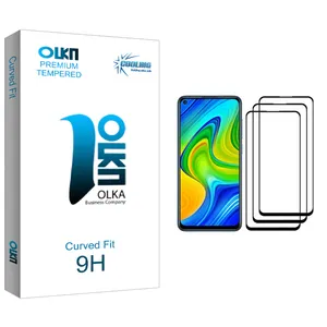 Cooling Olka glass Screen Protector For Xiaomi Redmi Note 9 Pack Of 3