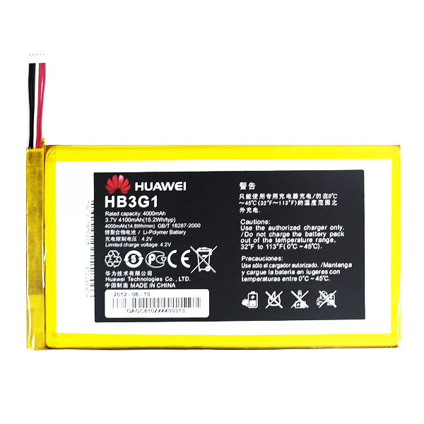 باتری تبلت مدل HB3G145 ظرفیت 4000 میلی آمپر ساعت مناسب برای تبلت هوآوی Media Pad 7 Lite