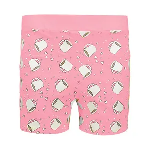 شلوارک زنانه افراتین مدل نسکافه رنگ صورتی