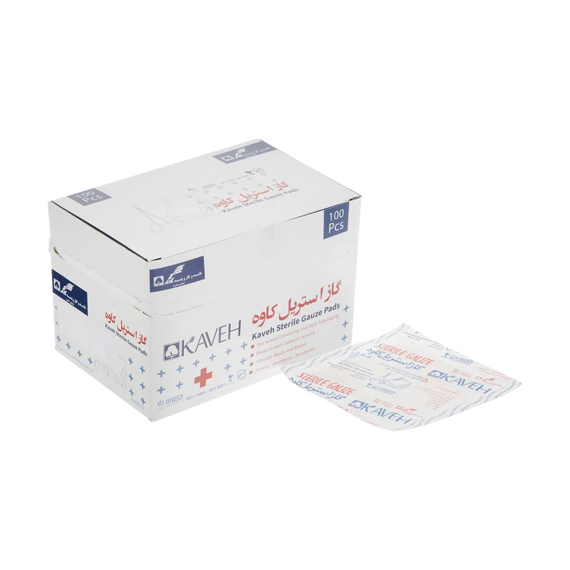 گاز استریل کاوه مدل AM10 بسته 100 عددی