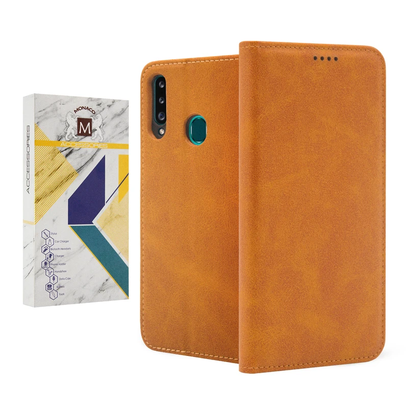  کیف کلاسوری  موناکو  مدل Zigo مناسب برای گوشی موبایل سامسونگ Galaxy A20S