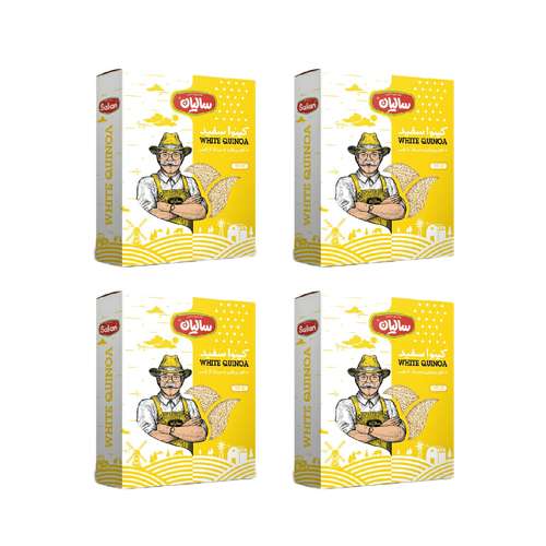 کینوای سفید صنایع غذایی سالیان - 300 گرم مجموعه 4 عددی