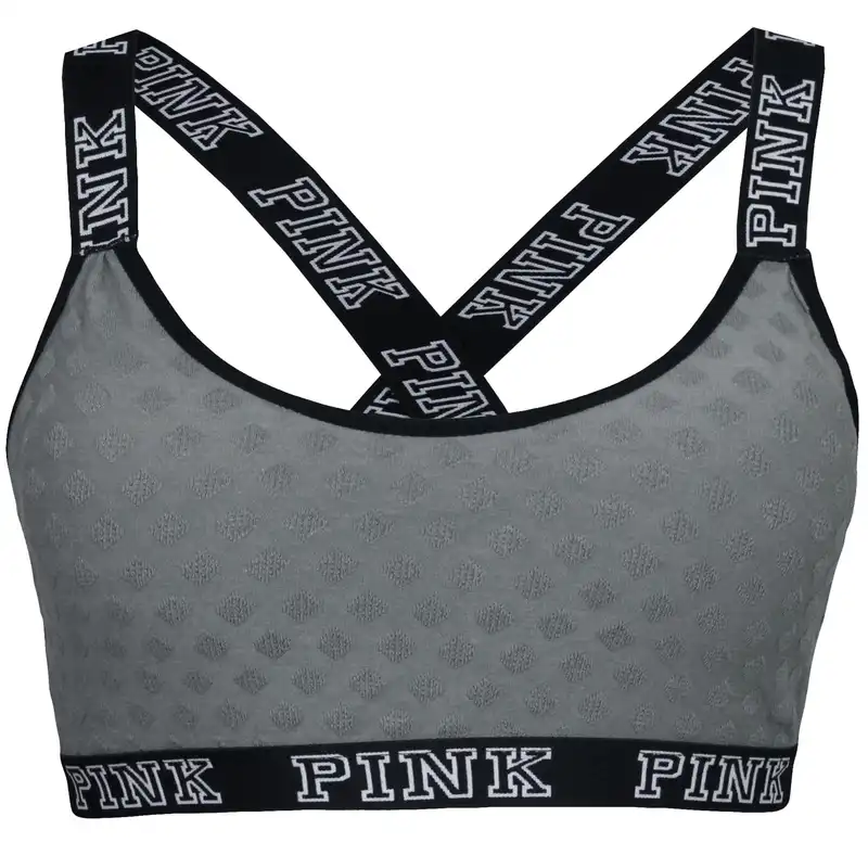 نیم تنه ورزشی زنانه ماییلدا مدل بدون فنر پد دار کد 4503  رنگ طوسی