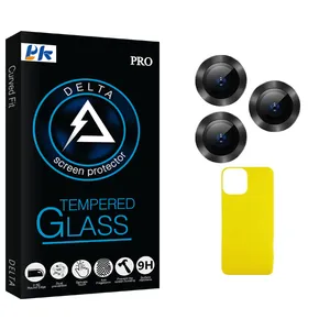 PK Delta Glass FLL Back Protector For Apple iPhone 13 Pro With Camera Lens Protector