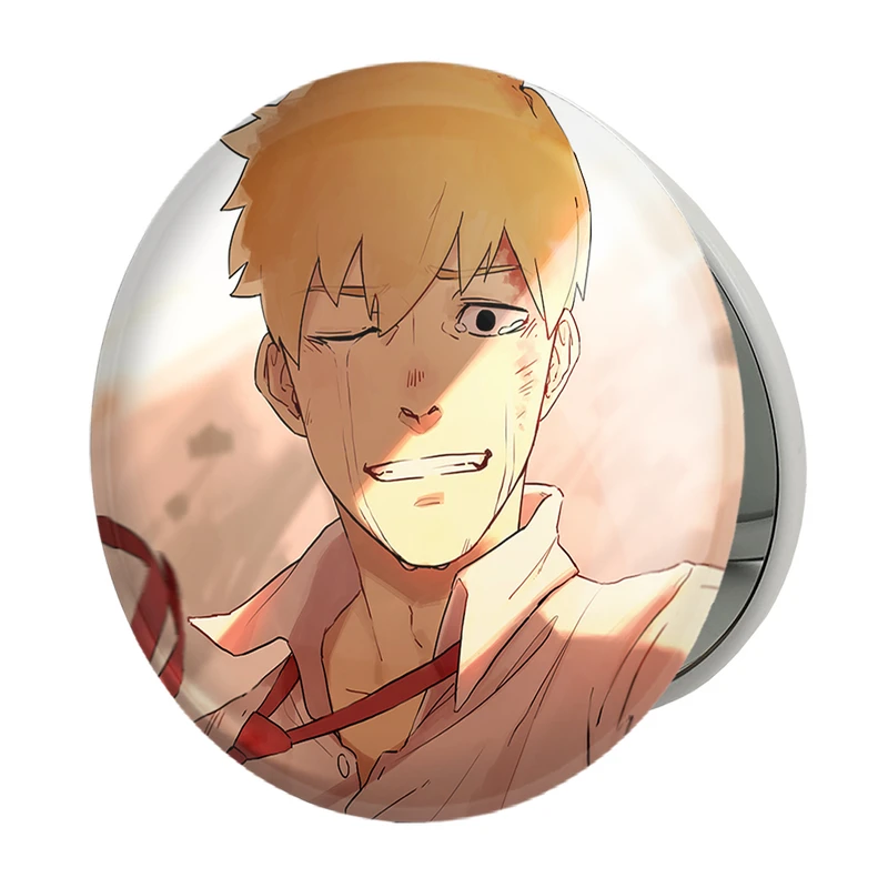 آینه جیبی خندالو طرح اراتاکا انیمه موب سایکو Mob Psycho 100 مدل تاشو کد 24467 