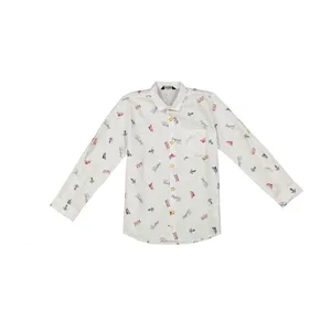 پیراهن پسرانه ال سی وایکیکی مدل 0SN630Z4-WHITE