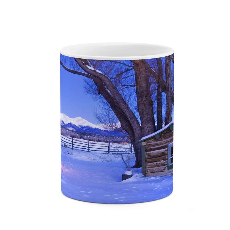 ماگ کاکتی مدل منظره برفی کد mgh14941