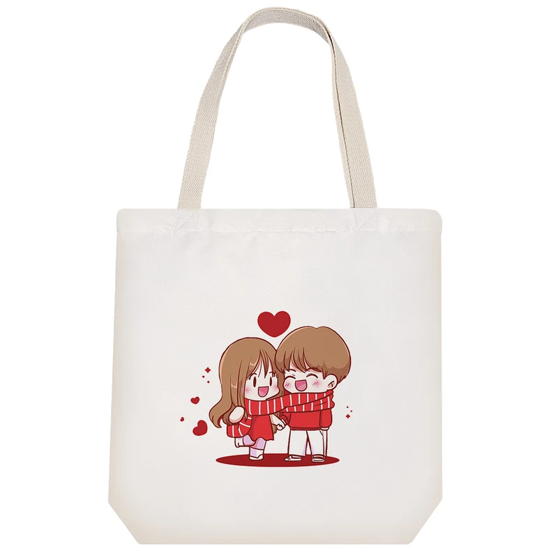 ساک خرید خندالو مدل عاشقانه lovely کد H529