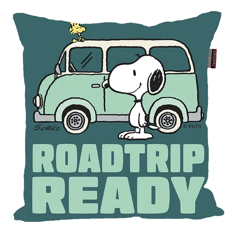 کوسن پاد آفرین مدل کارتونی اسنوپی کد PK301545 سایز 30*30 سانتی متر